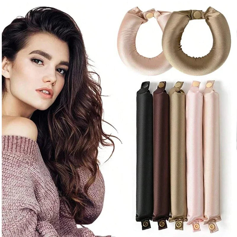 Satin Heatless Curler