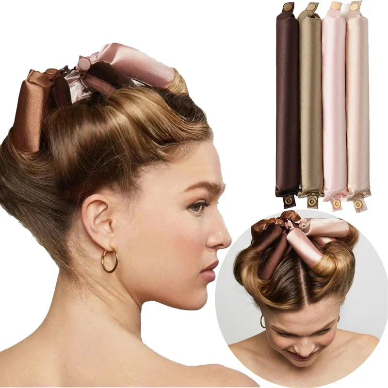 Satin Heatless Curler