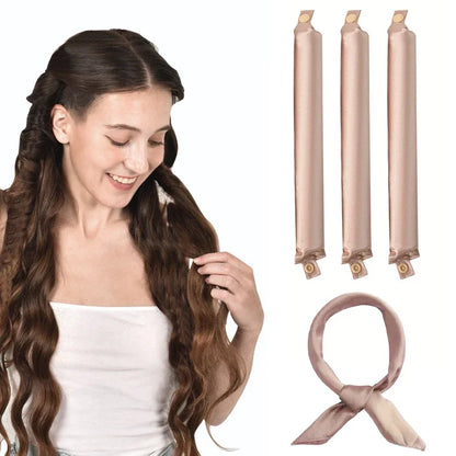 Satin Heatless Curler